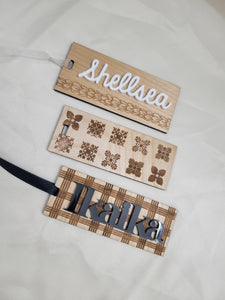 Kapa Kuiki Wooden Tags