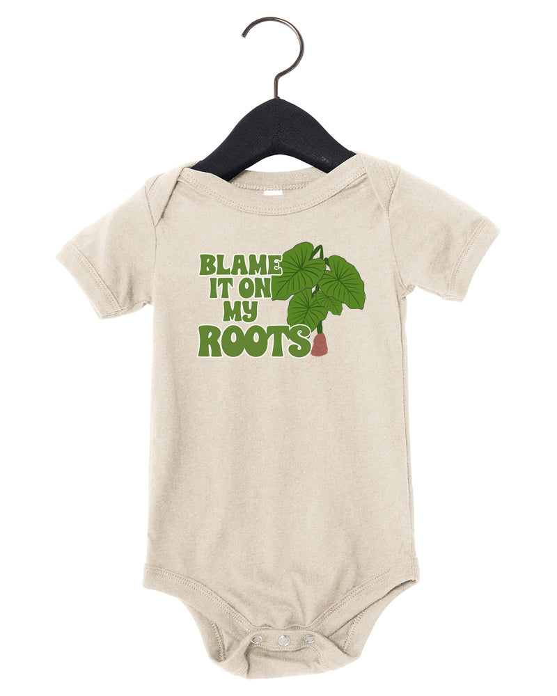 Blame It on My Roots Keiki Tee