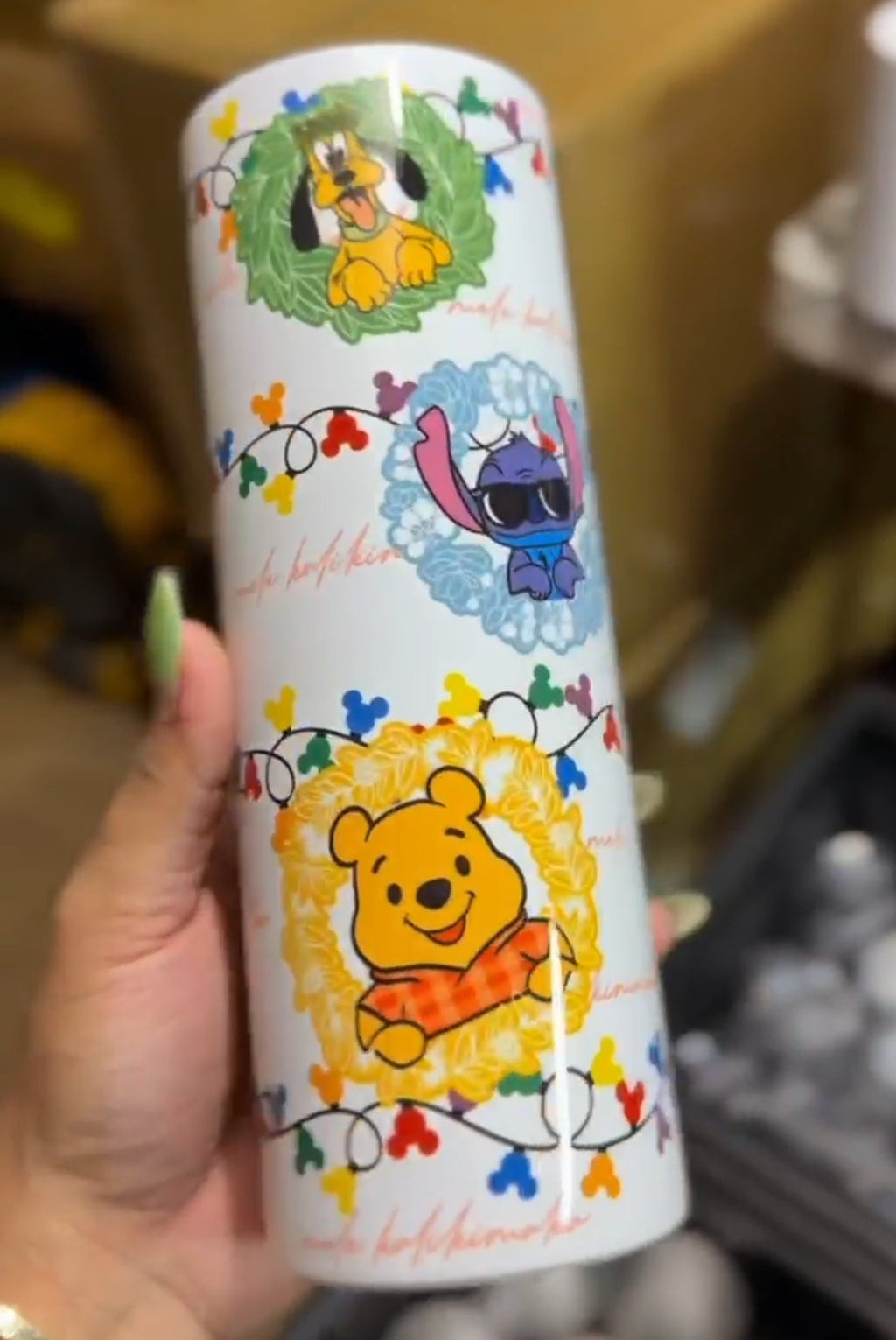 Holiday Disney Pal Tumbler