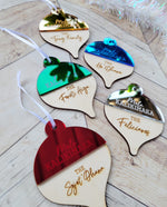 Custom Mele Kalikimaka Ornament