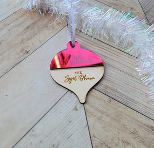 Custom Mele Kalikimaka Ornament